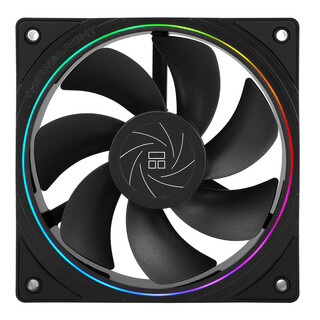 Limin (limin) tl-s12r colorful aperture fan 12cm reverse air chassis fan argb fan supports shenguang synchronization 4pin pwm speed adjustment fan