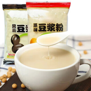 Yonghe shijia soybean milk powder original sweet meal replacement breakfast big bag instant drink instant black 5jin jin equal to 0.5kg bagged soymilk for breakfast commercial original soybean milk powder 1jin jin equal to 0.5kg xi bag