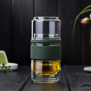 Shimile travel tea set quick cup portable tea set teapot tea cup outdoor travel business trip kung fu tea set green