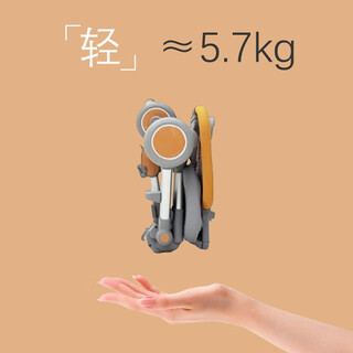 Milantu (mled) baby walking artifact foldable stroller, children's two-way stroller, baby stroller, portable and can go on the plane, stroller (no installation + lightweight and foldable)