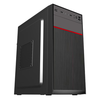 Evesky lingyue mini small chassis office home computer chassis (brushed panel/m-atx small motherboard/backline/usb2.0) opportunity 003