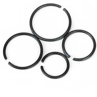 Jinggong 8-70 70 manganese steel wire gb895.2 shaft steel wire retaining ring steel wire circlip stop ring circlip d10 100 pieces