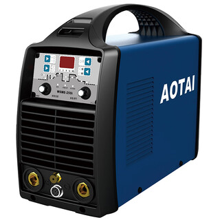 Aotai welding machine wsme250i ac and dc pulse argon arc welding machine industrial aluminum welding machine multi-function 220v bare metal + free 2 quick plugs + 1 welding clamp + ground clamp