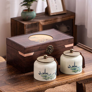 Weiyan dahongpao tea gift box for gifts wuyishan authentic strong flavor oolong tea high-end gift for elders classical dahongpao