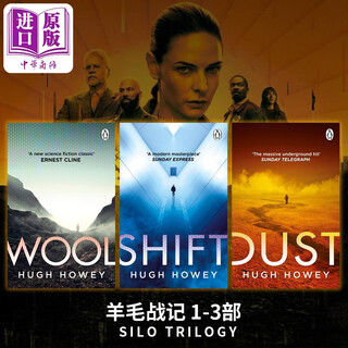 预售 羊毛战记 三部曲 1-3部 Silo Trilogy 科幻小说神作 英文原版 Hugh Howey 休 豪伊 导演雷德利斯科特同名电影原著