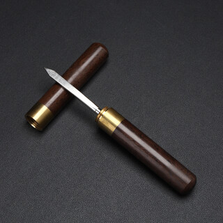 Rongjiang tea knife, ebony pu'er tea knife, tea needle, kung fu tea set accessories, tea prying tool for opening pu'er tea cake, stainless steel tea cone, tea ceremony spare parts, ebony tea knife