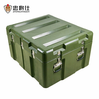 Zhongjiangshi supply unit rotational molding box outdoor portable green multi-functional equipment box airdrop box aerial photography instrument box 870*750*530mm
