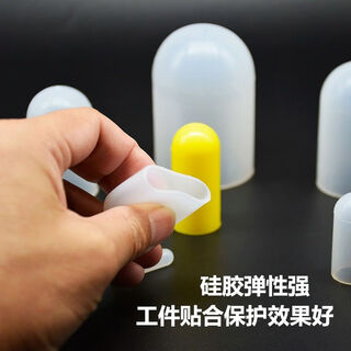 Chengdejing customized high temperature resistant silicone sleeve threaded screw rubber protective sleeve hardware electroplating spray paint sand customization options