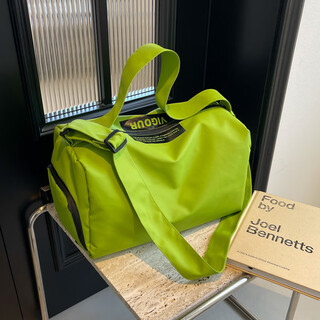 Tuke sports fitness bag dry and wet separation men's swimming bag storage portable travel bag women's large capacity waterproof luggage bag green