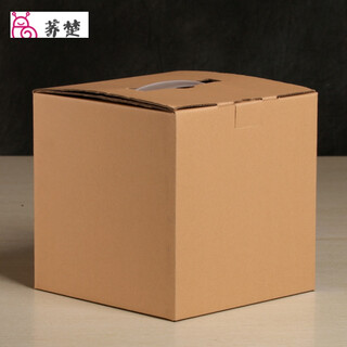 Suima pu'er tea packaging carton fuding white tea pu'er tea cake gift box carton packaging tea loose tea general paper 5 pieces of kraft paper blank large one-handle corrugated box