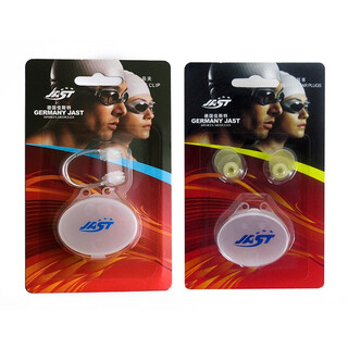 Jast earplugs and nose clip set, waterproof ear protection, beginner swimming equipment, nose clip and earplug set