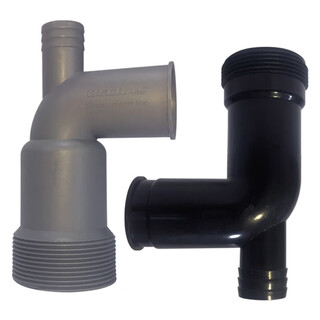 Becbas garbage disposal food waste crusher special three-way drain elbow other brands universal 4050 black 40m 40mm+50mm