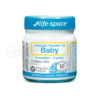 Life space australia imports 0-36 months baby probiotic powder infant 21g glass bottle