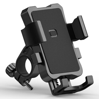 Supfire electric vehicle mobile phone holder bicycle battery car motorcycle takeaway rider second lock mobile phone holder handlebar style lk18 one-click locking handlebar style
