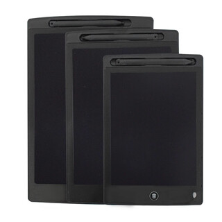 Drawing board children's household lcd handwriting board erasable blackboard electronic graffiti drawing board writing pad elimination 8.5-inch straight edge monochrome screen black