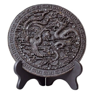 Weiting dragon and phoenix chengxiang dahongpao tea cake 1000g jin jin is equal to 0.5kg wuyi rock tea tea leaf carving ornament gift box + tea stand dragon and phoenix chengxiang 1000g
