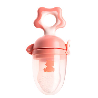 Little white bear bite bite food feeder fruit bite bag baby food trainer mist powder (free mesh bag small 6 months - 1 | old 6 months - 2)