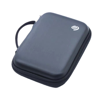 希捷（SEAGATE）移动硬盘包 硬壳包 保护套 防震套2.5英寸 简睿翼睿品铭系列专用 希捷硬壳包 黑色 1个希捷包