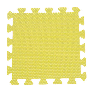 Children's floor mat foam tatami floor mat bedroom crawling sponge mat splicing plastic room floor mat puzzle with a minimum order of ten pieces, yellow 29*29cm (single piece price)