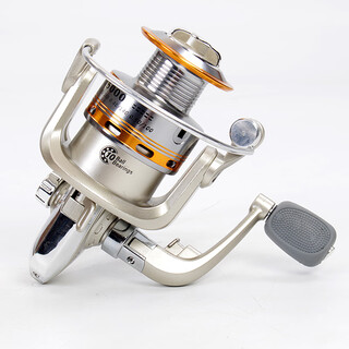 Fenghan fishing reel spinning wheel, all-metal wheel, front-end fishing rod, long-range fishing reel, fishing reel, left and right hand interchangeable, 12-axis 1000 metal fishing reel, with 100m no. 3 line