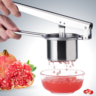 Pomegranate juicer manual squeezer magic orange press 304 stainless steel potato mashed press