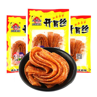 Dafule appetizer silk spicy strips 22g8090 post-childhood nostalgic campus dormitory snacks 60 bags packaging 50 bags appetizer silk*50