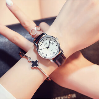 Julius watch women's korean version fashionable british retro calendar exam student quartz women's watch black ja-508la