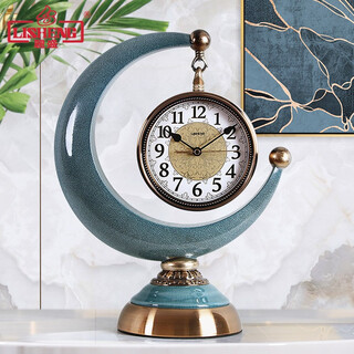 Lisheng european style desk clock living room fashion creative table clock home quartz clock clock wine cabinet decoration ornaments clock