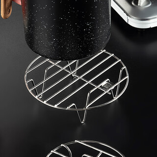 Onlycook steaming rack 316 stainless steel household steamed buns and vegetables steaming grate pressure cooker rice cooker water-proof steaming sheet 316 steaming rack-12cm high 2.8cm short style