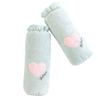 Glo-story sleeve women's autumn and winter women's long crystal velvet sleeves love cartoon sleeve protectors 2 pairs