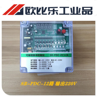 Dust collector pulse controller sr-pdc-zc6d/8d/10d/12d/16d/20 pulse valve controller 24v 12-way 220v