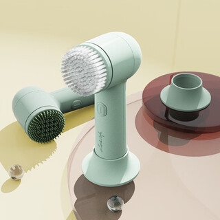 Xiaohuaxian facial cleansing instrument 360 electric rotating brush head deep cleansing soft skin cleansing face wash pore brush blackhead exfoliation ljmy-0101
