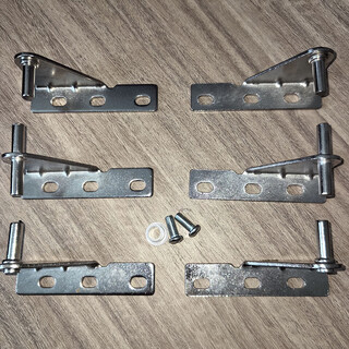 Suitable for commercial refrigerator accessories hinge four or six door flat cooling console refrigerator freezer door shaft hinge freezer door shaft lower right