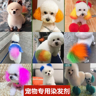 Feng chong pet dye dog hair dye special dog hair supplies for pets hair beauty fire red