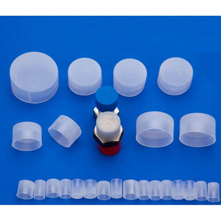 Pulijie plastic thread protective sleeve steel bar cap screw cap pipe sleeve pe cap dust cover thread cap plastic pipe cover m48