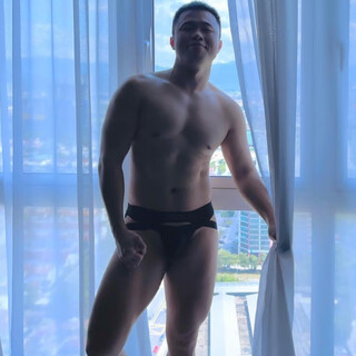 Adult sexy men's double-butt underwear sexy back hollow men gay personalized butt exposed thong pure cotton sex m