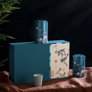 Hongyun qingdao specialty laoshan-green tea gift box first-class new tea pea fragrant maojian green tea gift box joyful half jin jin equal to 0.5 kg (matching handbag + host