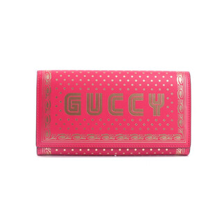 Second-hand 99 new gucci gucci women's lucky wallet rose red wallet animal year 19*10*3.5 g1257