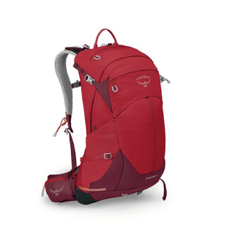 Osprey kitty osprey stratos clouds/sirius 24 34 36l mountaineering hiking backpack clouds men's 24l red