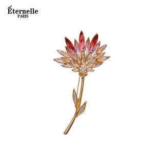 Eternelle french eternal high-end brooch feminine light luxury high-quality pin button collar brooch birthday gift