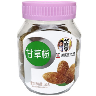 Licorice 180g canned olive preserves and dried fruit snacks ready-to-eat olives good choice 100 licorice 180gx1 can