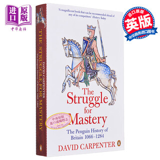 预售 企鹅英国史 英国 1066-1284 英文原版 The Penguin History of Britain The Struggle for Mastery Carpenter
