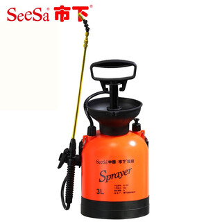 Shixia (seesa) Марка shixia для полива, садовый чайник для полива, полив цветов, распылитель пестицидов, сельскохозяйственный ручной распылитель воздуха 3 л с телескопическим коленчатым медным стержнем