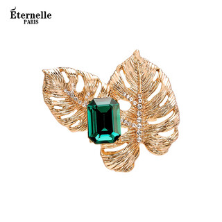 Eternelle french eternal colorful leaf brooch women's high-end exquisite autumn and winter pin buckle corsage birthday gift