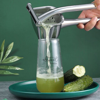 Midelei sugar cane juicer extra large 304 stainless steel manual juicer multifunctional squeezing lemon juice squeezing orange stainless steel household juicer free 50 bags