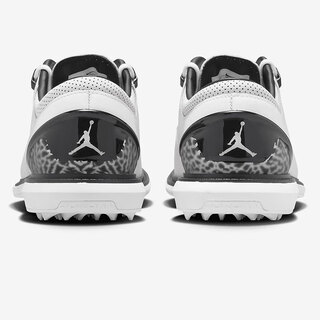 Nike (nike) casual shoes men's shoes autumn and winter new jordan adg 4 golf shoes low-top sports shoes light casual dm0103-110 black and white 40.5