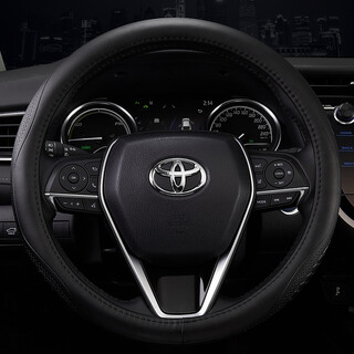 Xuan tailang suitable for toyota camry asia dragon lion highlander rav4 leather steering wheel cover ralink corolla rui fang chr yize feng weilanda zhixuan handle cover whole cowhide black
