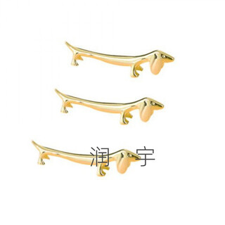 Havoda male chopstick holder chopstick pillow male chopstick holder chopstick pillow golden chopstick holder household cute wax dog chopstick holder hotel chopstick holder three gold