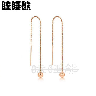 18k gold light pearl earring wire au750 color gold simple and versatile ins earrings for girlfriend, bestie, valentine's day birthday gift, gold yellow au750