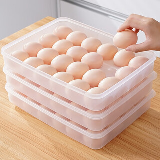Home katei story japanese egg storage box for refrigerator, dedicated for storing eggs, kitchen storage box, food-grade organizing storage box, 2-piece crisper box set 3.5l